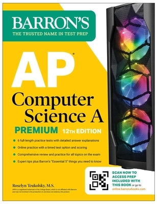 AP Computer Science a Premium, 2024: 6 Practice Tests + Comprehensive Review + Online Practice - Paperback | Diverse Reads