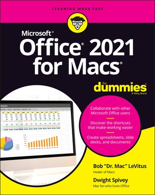 Office 2021 for Macs for Dummies - Paperback | Diverse Reads