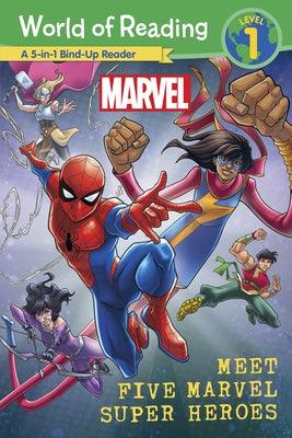 World of Reading: Meet Five Marvel Super Heroes - Paperback | Diverse Reads