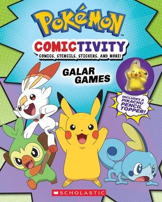Pokémon Comictivity: Galar Games: Activity Book with Comics, Stencils, Stickers, and More! - Paperback | Diverse Reads