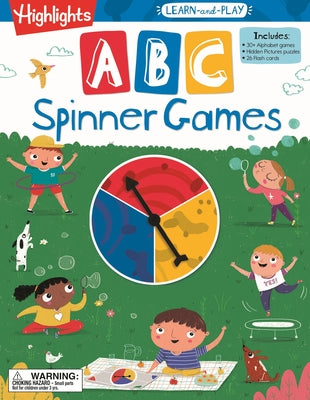 Highlights Learn-and-Play ABC Spinner Games - Paperback | Diverse Reads