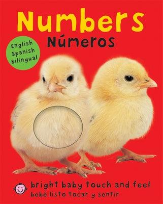 Bright Baby Touch & Feel: Bilingual Numbers / Números: English-Spanish Bilingual - Board Book | Diverse Reads