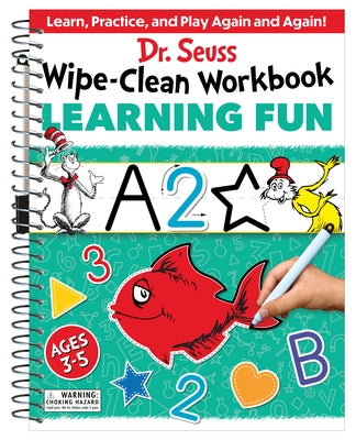 Dr. Seuss Wipe-Clean Workbook: Learning Fun: Activity Workbook for Ages 3-5 - Paperback | Diverse Reads