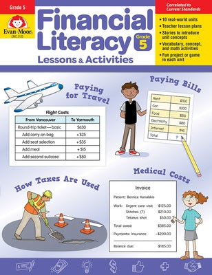 Financial Literacy Lessons and Activities, Grade 5 Teacher Resource - Paperback | Diverse Reads