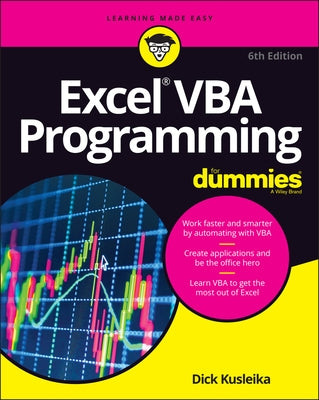 Excel VBA Programming For Dummies - Paperback | Diverse Reads