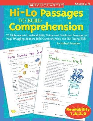 Hi-Lo Passages to Build Comprehension: Grades 3-4 - Paperback | Diverse Reads