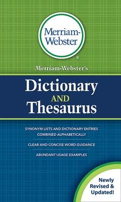 Merriam-Webster's Dictionary and Thesaurus - Paperback | Diverse Reads