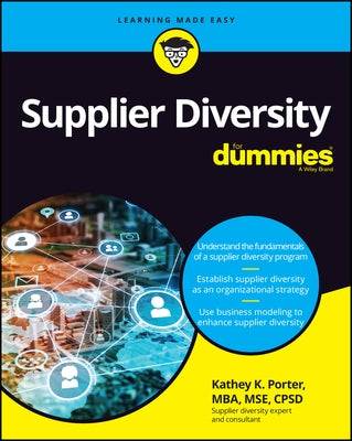 Supplier Diversity For Dummies - Paperback | Diverse Reads