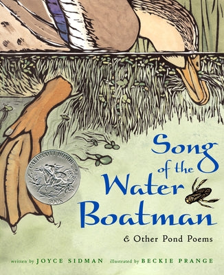 Song of the Water Boatman and Other Pond Poems: A Caldecott Honor Award Winner - Hardcover | Diverse Reads