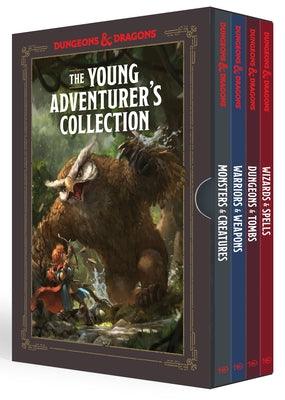 The Young Adventurer's Collection [Dungeons & Dragons 4-Book Boxed Set]: Monsters & Creatures, Warriors & Weapons, Dungeons & Tombs, and Wizards & Spe - Paperback | Diverse Reads