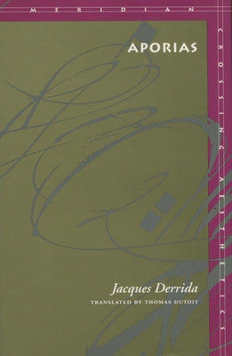 Aporias / Edition 1 - Paperback | Diverse Reads