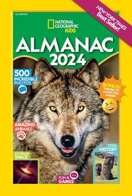National Geographic Kids Almanac 2024 (Us Edition) - Hardcover | Diverse Reads
