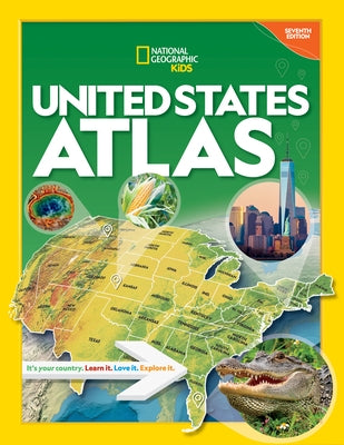 National Geographic Kids United States Atlas 7th edition - Hardcover | Diverse Reads