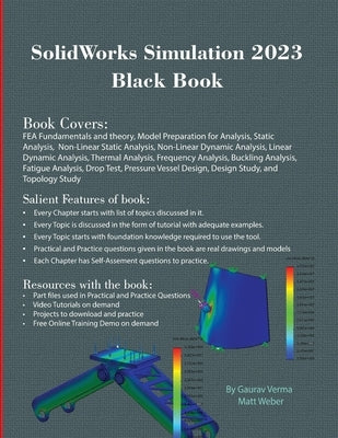 SolidWorks Simulation 2023 Black Book - Paperback | Diverse Reads