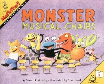 Monster Musical Chairs: Subtracting One (MathStart 1 Series) - Paperback | Diverse Reads