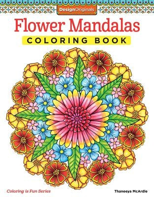 Flower Mandalas Coloring Book - Paperback | Diverse Reads