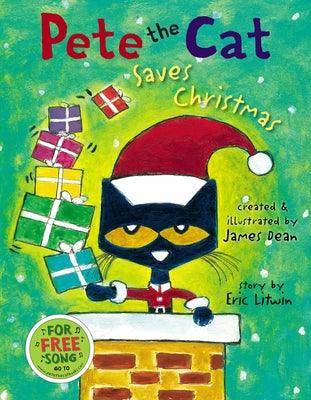 Pete the Cat Saves Christmas: A Christmas Holiday Book for Kids - Hardcover | Diverse Reads