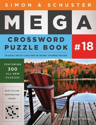 Simon & Schuster Mega Crossword Puzzle Book #18 - Paperback | Diverse Reads