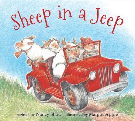Sheep in a Jeep Board Book - Board Book | Diverse Reads