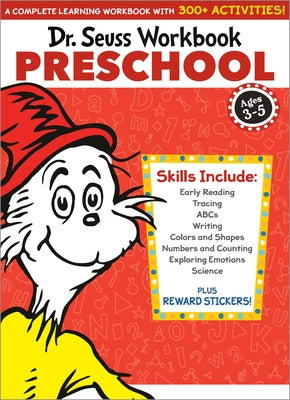 Dr. Seuss Workbook: Preschool: 300+ Fun Activities with Stickers and More! (Alphabet, ABCs, Tracing, Early Reading, Colors and Shapes, Numbers, Counting, Exploring Emotions, Science) - Paperback | Diverse Reads