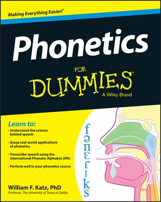 Phonetics For Dummies - Paperback | Diverse Reads