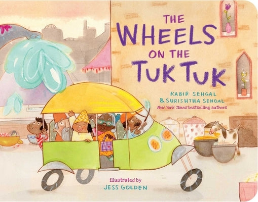 The Wheels on the Tuk Tuk - Board Book | Diverse Reads