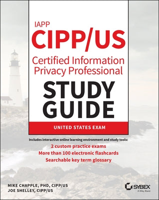 IAPP CIPP / US Certified Information Privacy Professional Study Guide - Paperback | Diverse Reads
