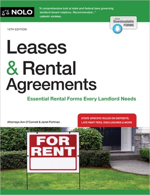 Leases & Rental Agreements - Paperback | Diverse Reads