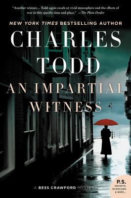 An Impartial Witness (Bess Crawford Series #2) - Paperback | Diverse Reads
