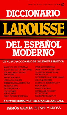 Diccionario Larousse del Espanol Moderno - Paperback | Diverse Reads