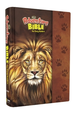 NIrV, Adventure Bible for Early Readers, Hardcover, Full Color, Magnetic Closure, Lion - Hardcover | Diverse Reads