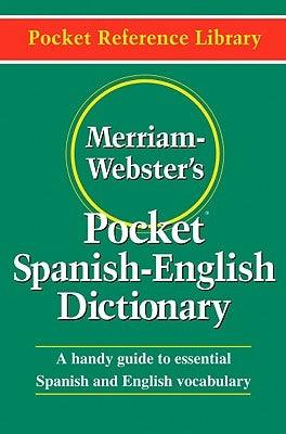 Merriam-Webster's Pocket Spanish-English Dictionary - Paperback | Diverse Reads