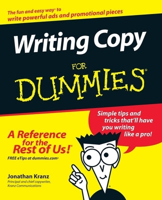 Writing Copy For Dummies - Paperback | Diverse Reads