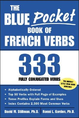 The Blue Pocket Book of French Verbs: 333 Fully Conjugated Verbs - Paperback | Diverse Reads
