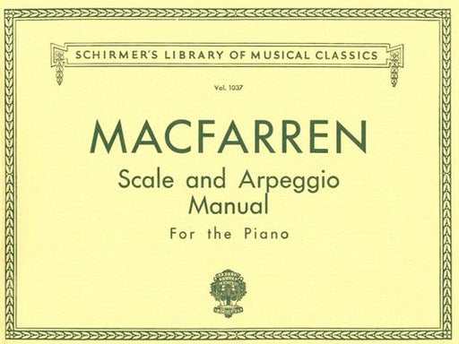Scale and Arpeggio Manual: Schirmer Library of Classics Volume 1037 Piano Technique - Paperback | Diverse Reads