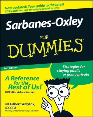 Sarbanes-Oxley For Dummies - Paperback | Diverse Reads