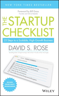 The Startup Checklist: 25 Steps to a Scalable, High-Growth Business - Hardcover | Diverse Reads