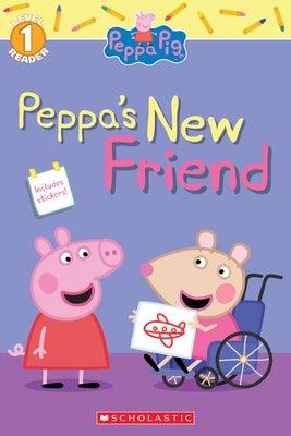 Peppa's New Friend (Peppa Pig Level 1 Reader with Stickers) - Paperback | Diverse Reads