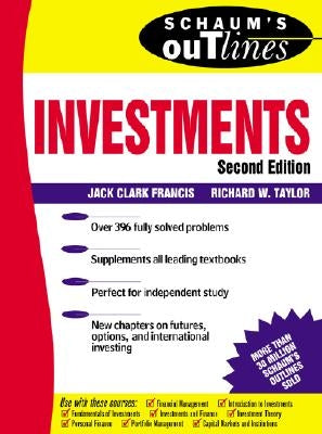 Schaum's Outline of Investments - Paperback | Diverse Reads
