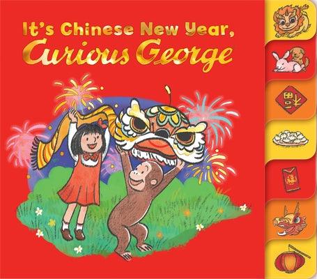 It's Chinese New Year, Curious George! - Board Book | Diverse Reads