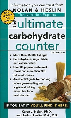 The Ultimate Carbohydrate Counter, Third Edition - Paperback | Diverse Reads