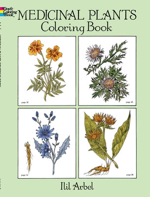 Medicinal Plants Coloring Book - Paperback | Diverse Reads
