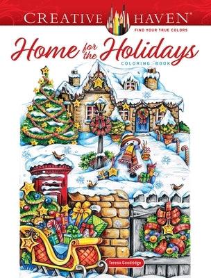 Creative Haven Home for the Holidays Coloring Book - Paperback | Diverse Reads