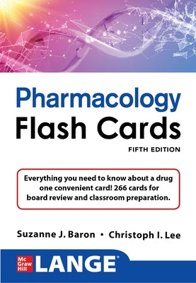 Lange Pharmacology Flash Cards, Fifth Edition - Hardcover | Diverse Reads