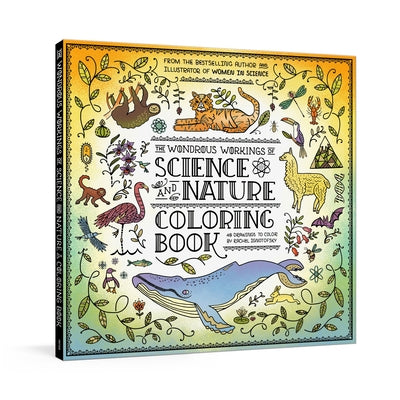 The Wondrous Workings of Science and Nature Coloring Book: 40 Line Drawings to Color - Paperback | Diverse Reads