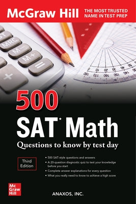 500 SAT Math Questions to Know by Test Day, Third Edition - Paperback | Diverse Reads