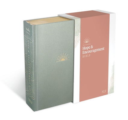 NLT DaySpring Hope & Encouragement Bible (Hardcover Deluxe, Seafoam Green) - Hardcover | Diverse Reads