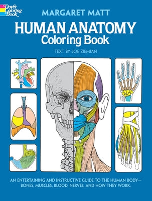 Human Anatomy Coloring Book - Paperback | Diverse Reads
