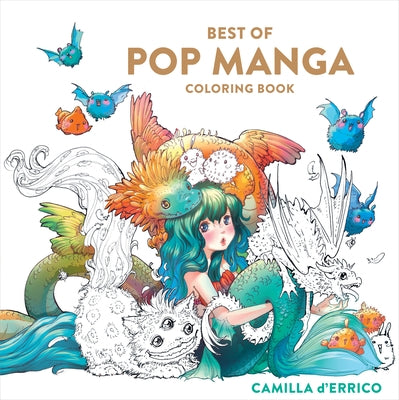 Best of Pop Manga Coloring Book - Paperback | Diverse Reads