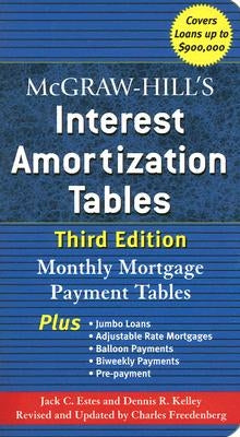 McGraw-Hill's Interest Amortization Tables - Paperback | Diverse Reads